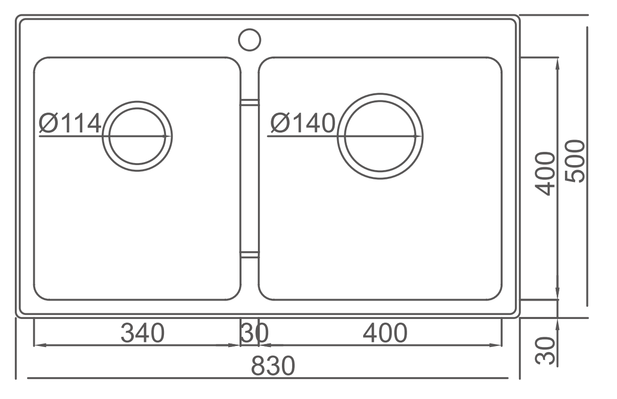 帕布洛不銹鋼水槽SER920CD